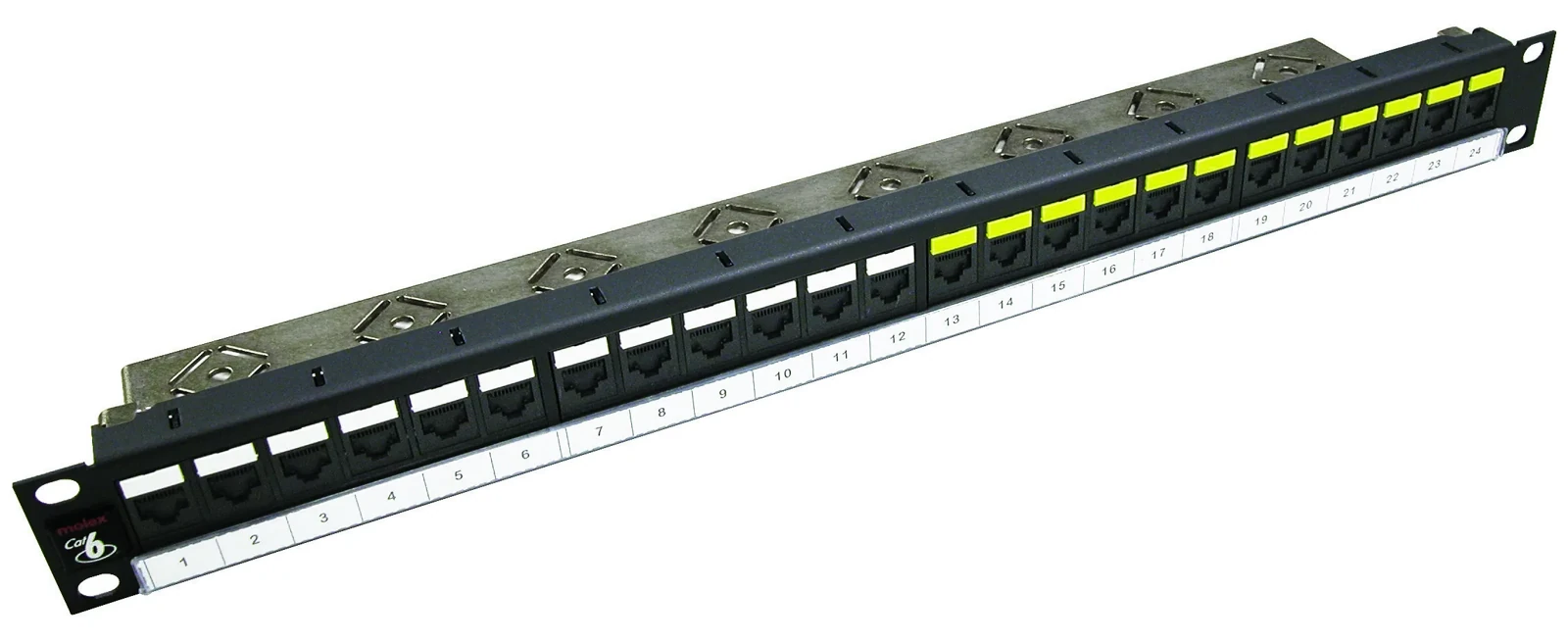 Molex PowerCat 6 24-Port Patch Panel